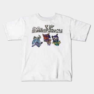 Rock N Roll Animals Kids T-Shirt